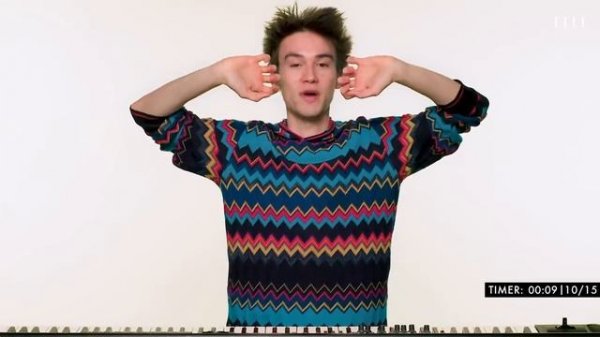 Jacob Collier Sings "Moon River," Daniel Caesar, & The Beatles in a Game of Song Association | ELLE