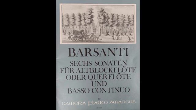 Francesco Barsanti - Recorder Sonata I - Allegro смотреть онлайн