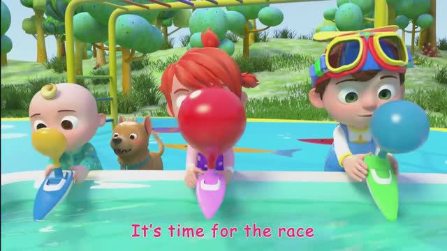 Детская песенка "Плыви лодочка, плыви..." на английском языке смотреть онлайн