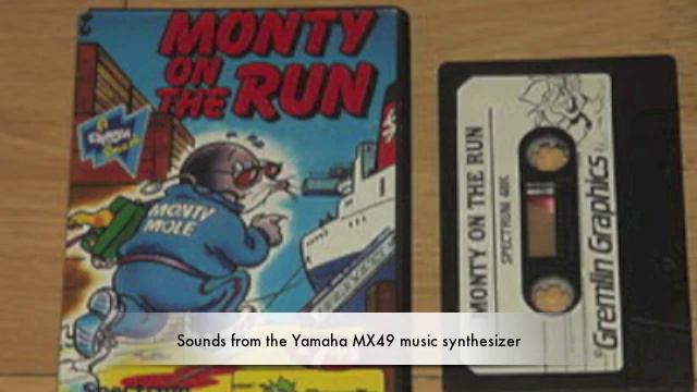Monty High Score Yamaha MX49 music synthesizer смотреть онлайн