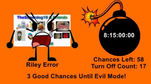 Riley Error 9 (Inspired by: Barney Error) Part 1