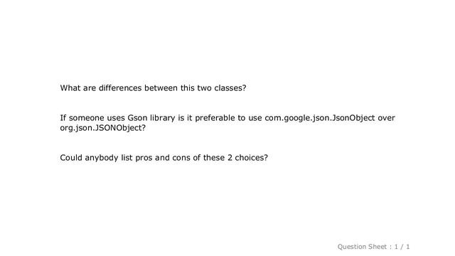 Android : org.json.JSONObject vs Gson library JsonObject смотреть онлайн