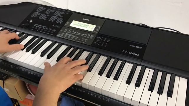 ♫嘉義宇音樂器♫ CASIO 卡西歐 電子琴 CT-X800 示範介紹-3 смотреть онлайн
