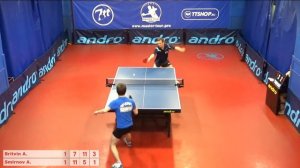 Настольный теннис матч 291019 13  Бритвин Алексей  Смирнов Александр