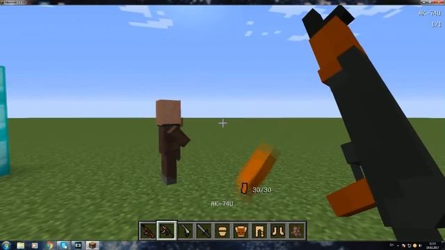 МОД НА ОРУЖИЕ В MINECRAFT 1.7.10 смотреть онлайн