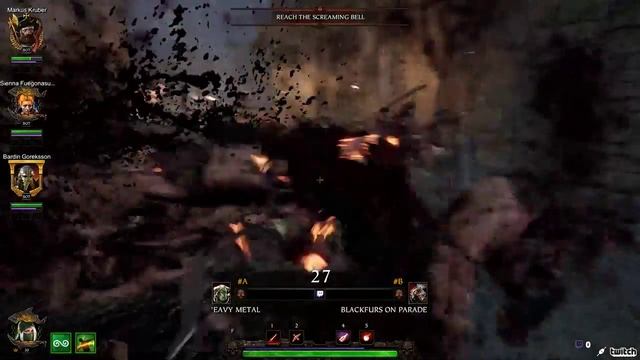 Let's Play Vermintide 2. Interactive via Twitch, GIT GUD! Exploding Rats, Live on Golden Islands смотреть онлайн