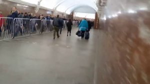 Казанский железнодорожный вокзал. Переход по метро на Белорусской