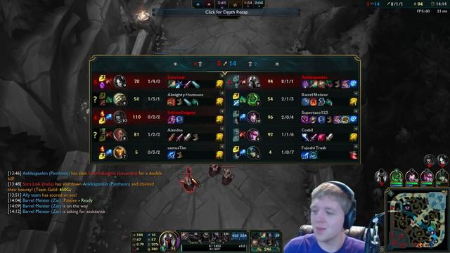 PANTHEON TOP GOD CARRY - League of Legends Commentary смотреть онлайн