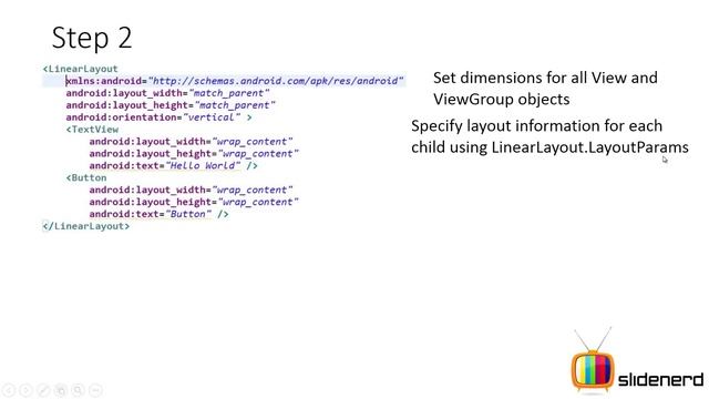 40 Android Linear Layout Using Java Code Part 1 Android Tutorial HD смотреть онлайн