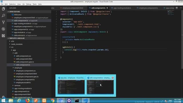 get data from id and fill data in Angular form using Laravel API | Full stack video tutorial смотреть онлайн