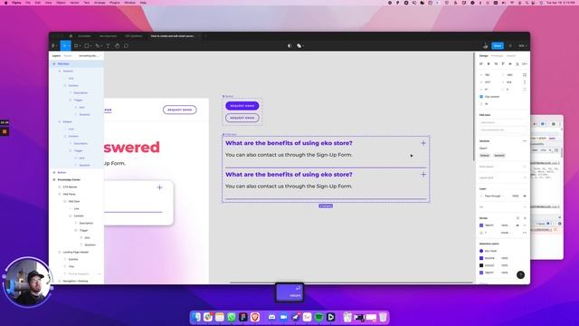 How to create smart accordions in Figma (in-depth) ? смотреть онлайн