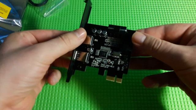 Распаковка и обзор контроллера ORICO PVU3-2O2I смотреть онлайн