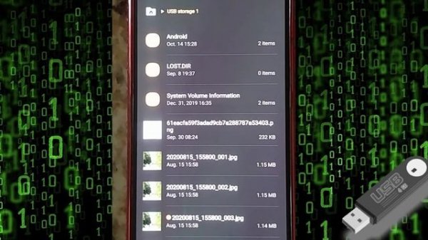 Как перенести файлы с телефона на USB. otg cable.