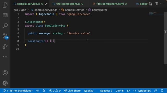 Component level Injection | Angular Services | Part - 8 смотреть онлайн
