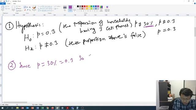 Hypothesis Testing Example 3 (One Sample): Proportion Distribution смотреть онлайн