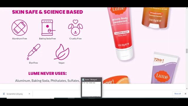 Free Lume Deodorant Promo Code || Lume Deodorant Promo Codes 2023 смотреть онлайн