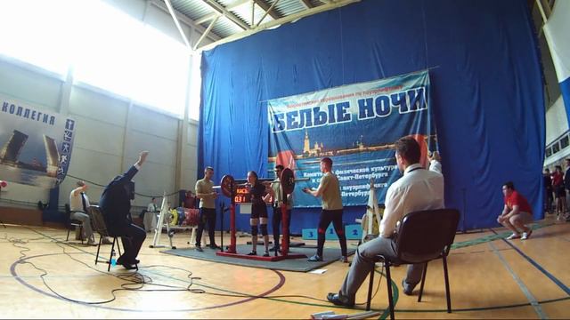 ВМТ "Белые ночи" 2017. Женщины 47 кг, часть 1 смотреть онлайн