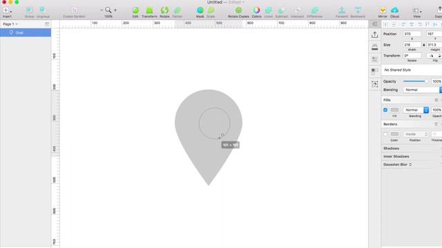 How to Design Location Icon in Sketch смотреть онлайн
