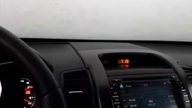 запуск соренто при -17 и прогрев смотреть онлайн