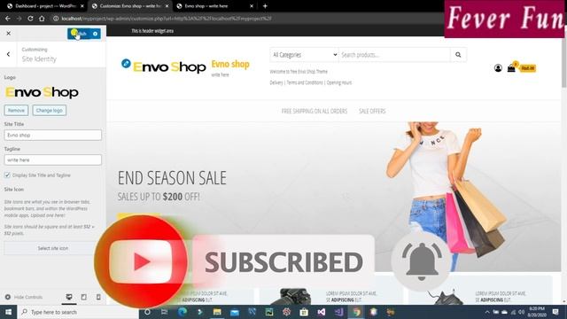 How to Change Site Title,Tagline , Logo and Site Logo in wordpress смотреть онлайн