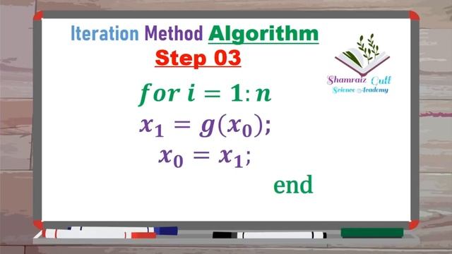 MATLAB code of Iteration Method|Fixed Point Iteration Method |Algorithm Output Table Form|Lecture 0 смотреть онлайн
