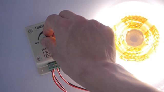 LED DIMMER FOR 2835 5630 SINGLE COLOR STRIP смотреть онлайн