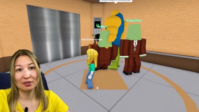 СУМАСШЕДШИЙ ЛИФТ в ROBLOX я СЛОМАЛA лифт веселые приключения от мисс Томирис геймс смотреть онлайн