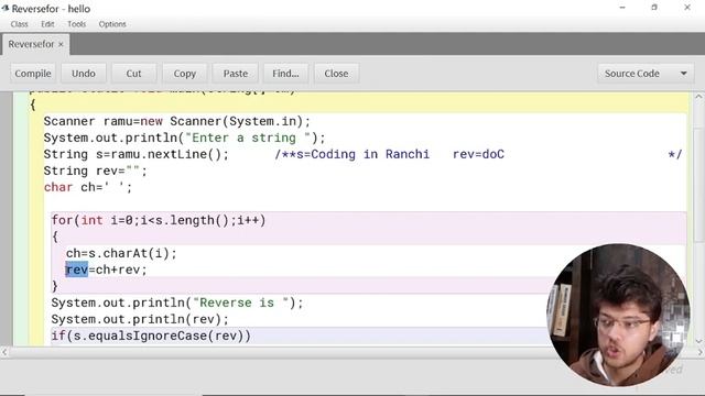 Class 10 ICSE | Palindrome | String programs | computer class 10 icse java | semester 2 смотреть онлайн