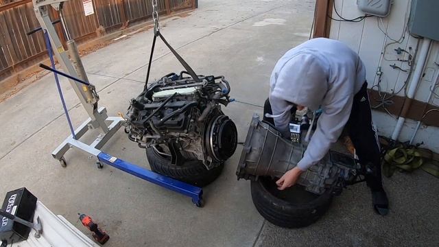 VQ 240SX | MOTOR & TRANS. ARE IN! смотреть онлайн