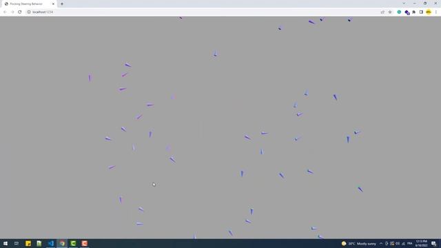 Flocking Steering Behavior With Yuka - Three.js & AI Tutorial смотреть онлайн