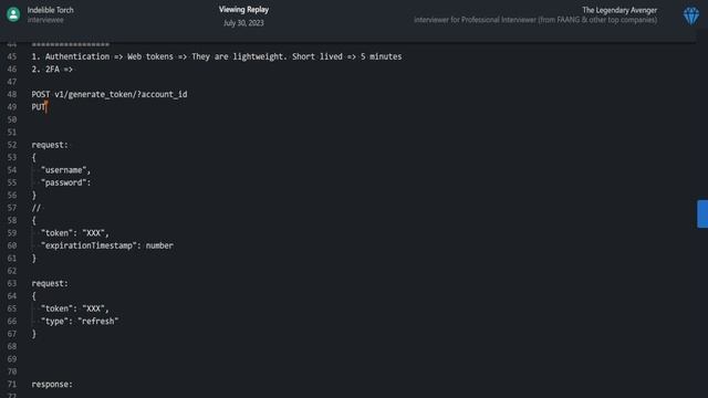 Banking Ledger: System Design Interview with a senior FAANG Engineer смотреть онлайн