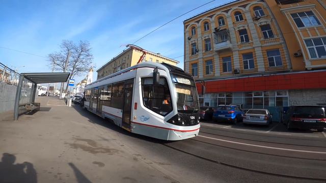 [4К] Отправление трамвая 