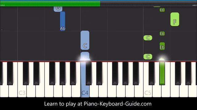 Sweet Dreams (Are Made Of This) by Eurythmics Easy Piano Tutorial смотреть онлайн