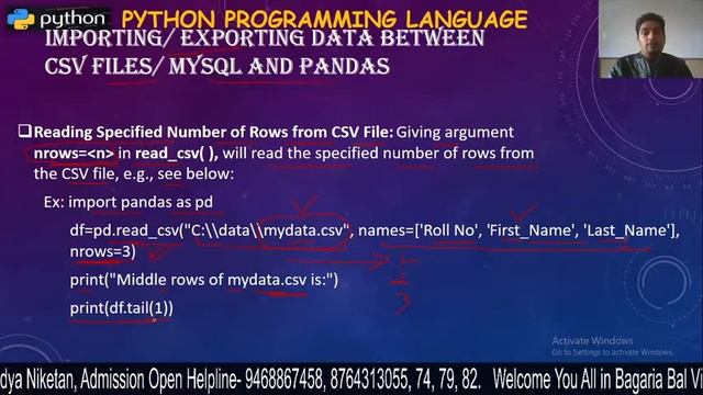 Importing & Exporting Data Between CSV Files & MySQL and Pandas - 6 смотреть онлайн