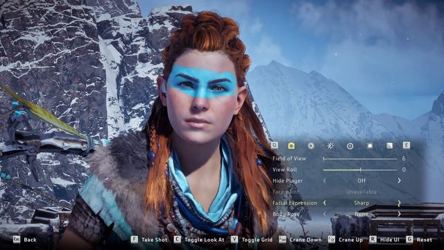 Horizon Zero Dawn Blue Face Paint and Outfit Mod смотреть онлайн