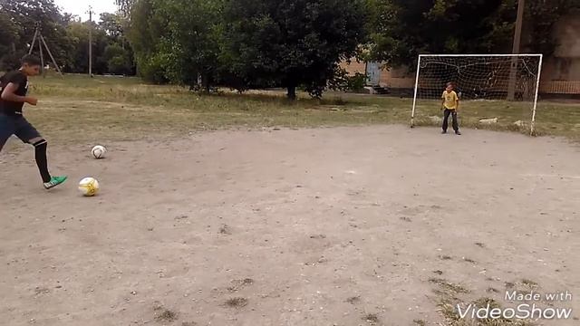 Удары по воротам с разных дистанций.!!! смотреть онлайн