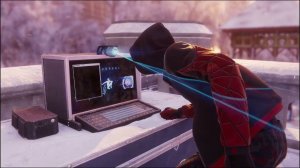 Прыжок раскачка падение трофей Spider-Man Miles Morales