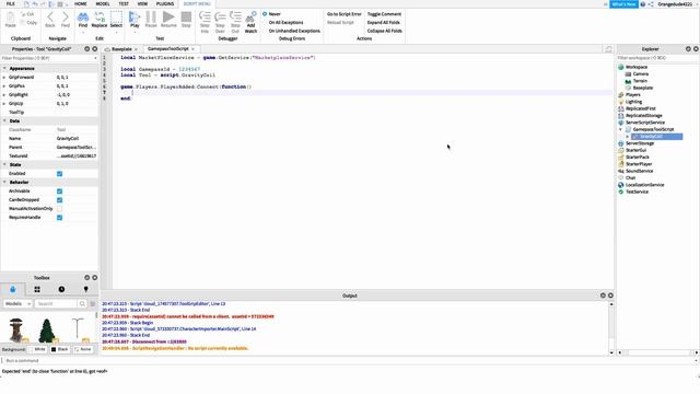 Roblox Scripting Tutorial: How to Script Gamepass Tools смотреть онлайн