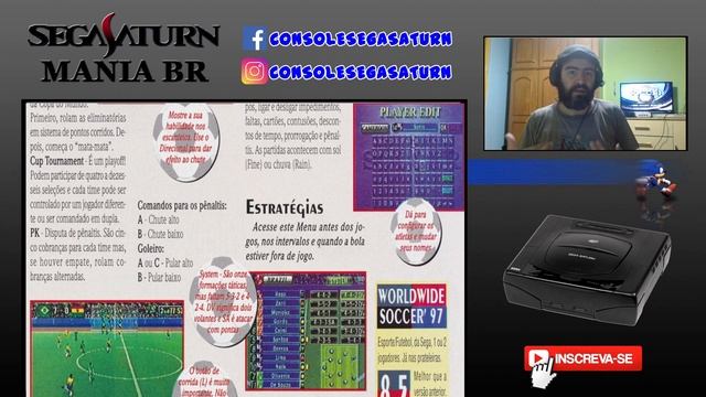 ESPECIAL FUTEBOL: ANÁLISE DA AÇÃO GAMES SOBRE SEGA WORLDWIDE SOCCER 97 | TEM RAZÃO? смотреть онлайн