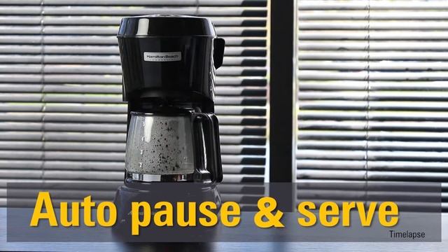 Hamilton Beach 4-cup Coffee Maker смотреть онлайн