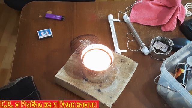 СУПЕР МИНИ ПЕЧЬ из консервной банки с мощной свечкой с 5 фитилями,ОБОГРЕЕМ палатку на зимней рыбалк смотреть онлайн