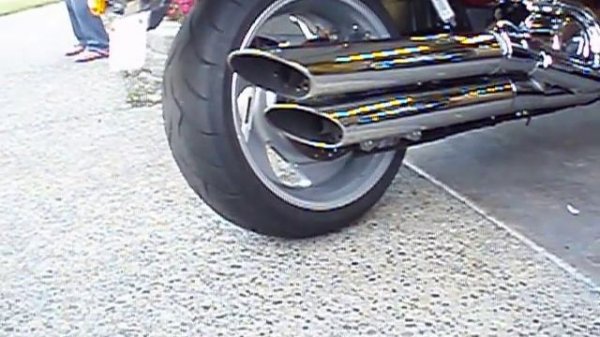 Suzuki Boulevard M109r stock pipes debaffle