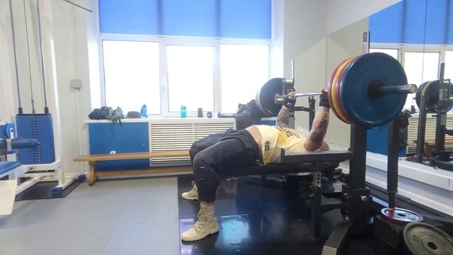 Проходка за неделю до зарубы! Генеральная репетиция! Жим лежа! смотреть онлайн