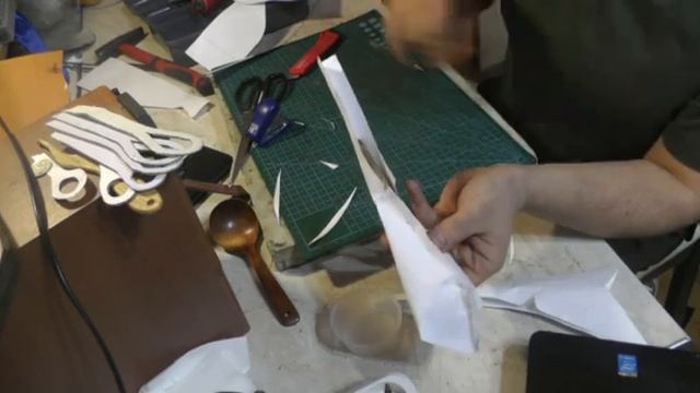 Шьём чехол для ложки из кожи смотреть онлайн