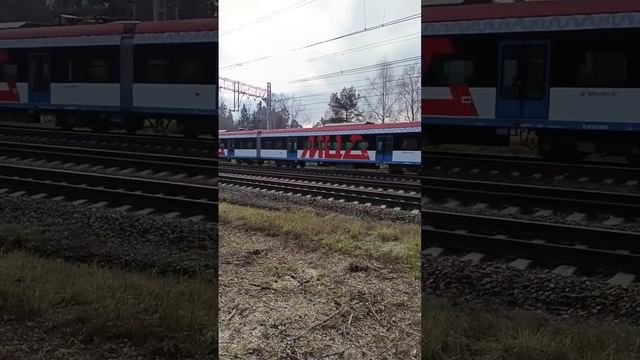 Электропоезд ЭГЭ2тВ-008 с сообщением Раменское-Зеленоград следует по перегону Раменское-Быково. смотреть онлайн