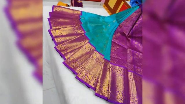 Handlooms Soft Kuppadam Pattu Sarees || Full Saree Jarry Worked Sarees || Wedding Silk Sarees. смотреть онлайн