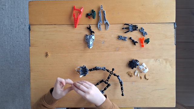 Bionicle with claws - speed build ASRM смотреть онлайн
