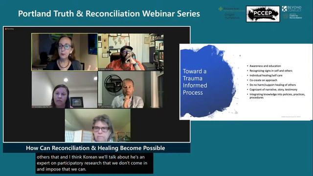 Portland Truth & Reconciliation Webinar Series смотреть онлайн
