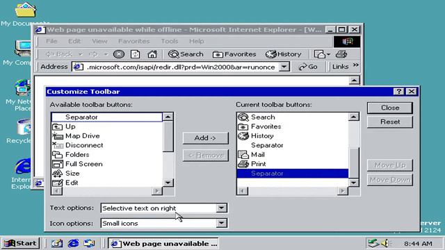 Windows 2000 Beta - 5.0.2124.1 (VGA) смотреть онлайн