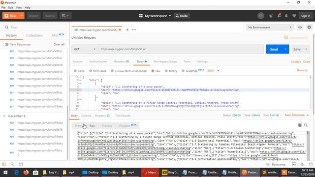 How to Get and Put Json from Postman смотреть онлайн